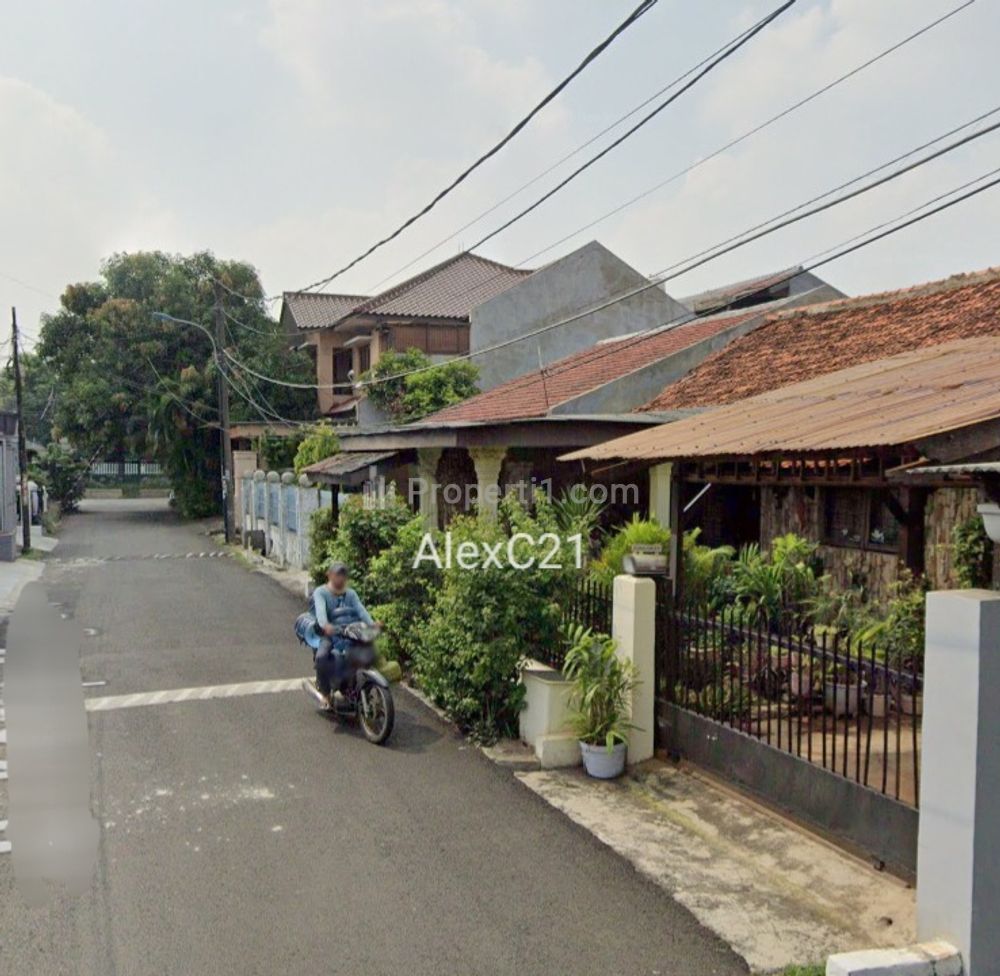 Dijual Rumah Tua Strategis Komplek di Kemanggisan 2 Menit dari Binus, Palmerah, Jakarta Barat