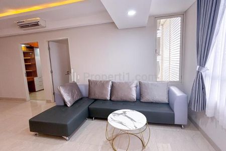 Disewakan Apartemen Skandinavia Apartment 3 BR Furnish Tipe 110 di Kota Tangerang Banten