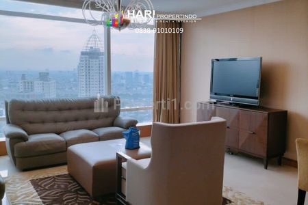 For Rent Apartment Kempinski Grand Indonesia Thamrin Sudirman 2BR - Semi Private Lift Lux Furnished Close to MRT Busway