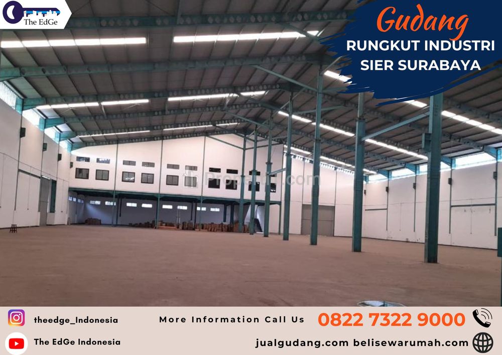 Disewakan Gudang Rungkut Industri Sier Surabaya dengan Tinggi 9 Meter - The EdGe