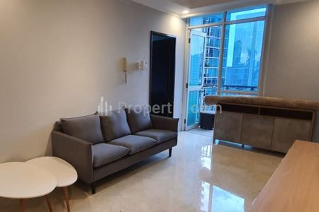 For Rent Apartment Bellagio Residence Mega Kuningan 2 BR - Full Renovation Close to MRT LRT Busway