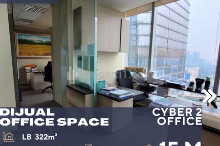 Dijual Office Space Cyber 2 Office Lokasi Prime Jantung Bisnis Kota di Daerah Kuningan Jakarta Selatan