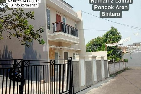 Jual Rumah 2 Lantai Strategis di Bintaro, Pondok Aren, Tangerang Selatan