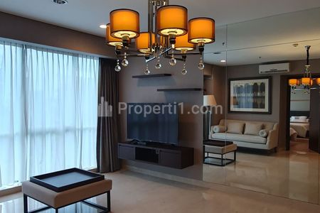 For Rent Apartment Setiabudi Sky Garden Kuningan 3BR - Low Floor Furnished Close to LRT MRT Busway