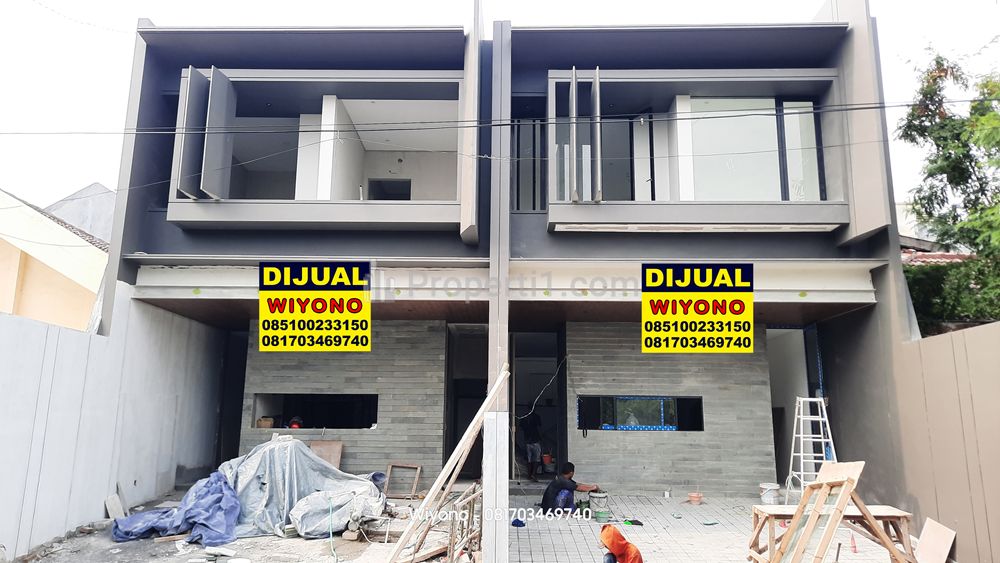 Jual Rumah Baru Gres di Perumahan Manyar Manyaran Bebas Banjir Dekat Pakuwon City dan Galaxy Mall Surabaya Timur
