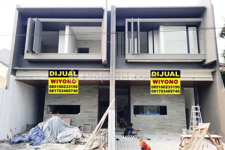 Jual Rumah Baru Gres di Perumahan Manyar Manyaran Bebas Banjir Dekat Pakuwon City dan Galaxy Mall Surabaya Timur