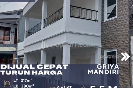 Dijual Rumah Murah Brand New Modern Minimalis Dalam Komplek Siap Huni di Kebayoran Baru, Jakarta Selatan