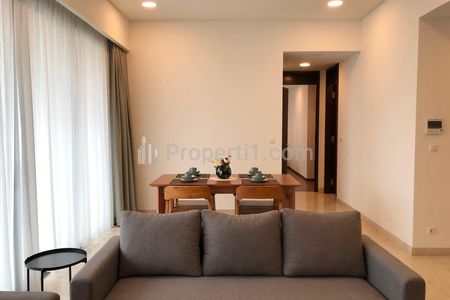 For Rent Modern Luxury Apartment at Anandamaya Residence Prime Location in Central Jakarta - 2+1BR Full Furnished