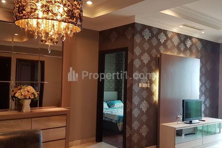 Disewakan Apartemen Belleza Permata Hijau 2BR Full Furnished + Private Lift - Dekat Senayan City Binus Stasiun Kereta Api Palmerah / Halte Busway