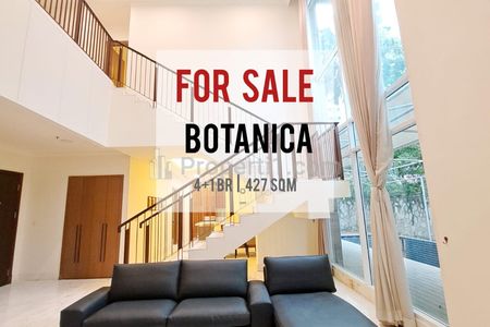 Jual Apartemen Botanica Townhouse 4+1 BR, 2 Storey, Private Pool Garden, Very Limited Unit, The Only One, Direct Owner