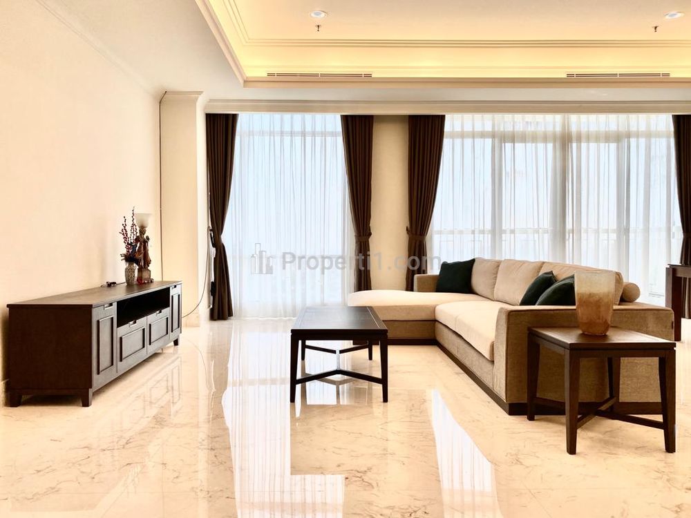For Rent Luxurious Apartment at Botanica Type 2+1BR Full Modern Furnished - Strategic Location in South Jakarta