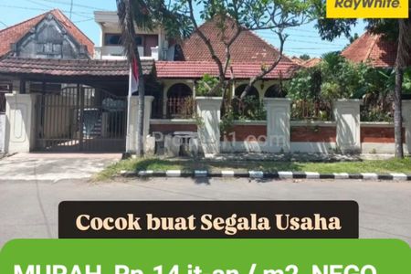 Jual Rumah MURAH Rp14 Jutaan/m2 Surabaya Pusat Jl.Barito Surabaya Pusat - Jadoel Instagramable Cocok Buat Segala Usaha dekat Jl. Diponegoro, Jl. Opak