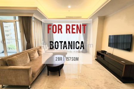 Sewa Botanica Apartemen, 2+1 BR, 157sqm, Bagus, Furnished by Inhouse Botanica, Direct Owner