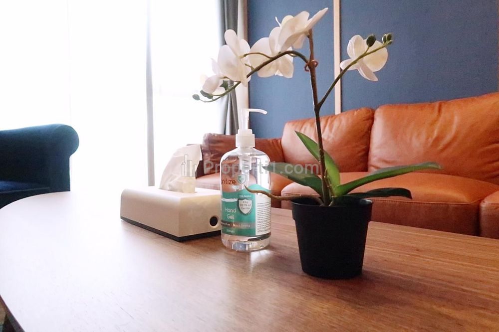 Sewa Apartment Branz BSD Spacious 1BR 43m2 Modern Look and Sunset View