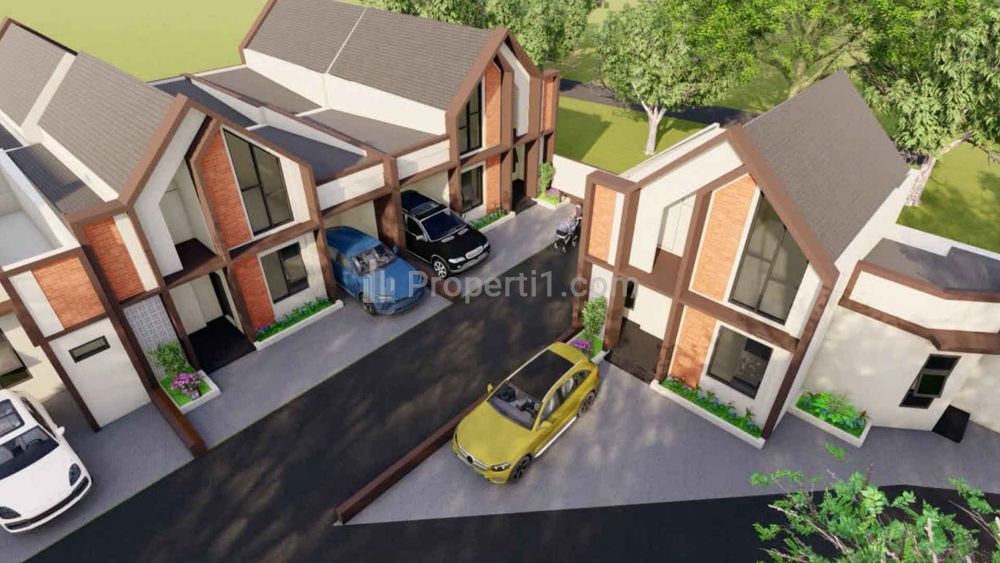 Dijual Rumah Skandinavian Bonus Motor di Sleman