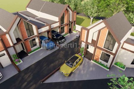 Dijual Rumah Skandinavian Bonus Motor di Sleman