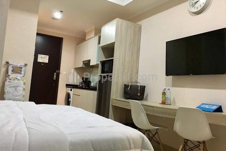 For Rent Apartemen Menteng Park Tipe Studio Fully Furnished, Dekat Taman Ismail Marzuki, RSCM, Bunda Hospital, dan Kampus UI Salemba