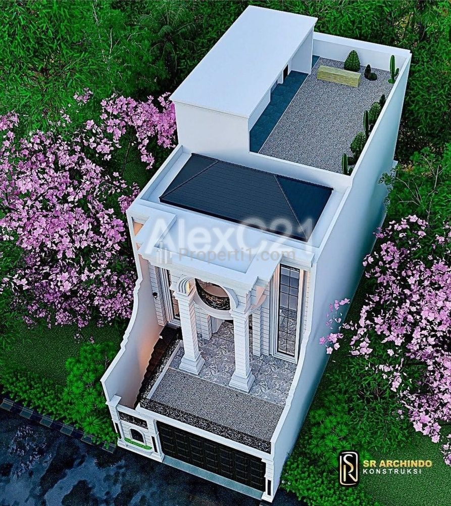 Dijual Rumah Mewah Brand New American Classic di Ciganjur, Jagakarsa, Jakarta Selatan