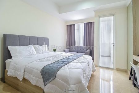 Disewakan Apartemen Menteng Park Jakarta Pusat – Studio Fully Furnished