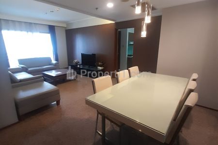 Sewa Apartemen Pavilion Sudirman 3+1 Bedroom, Jakarta Pusat, Full Furnished Good Interior Luas 140 Sqm