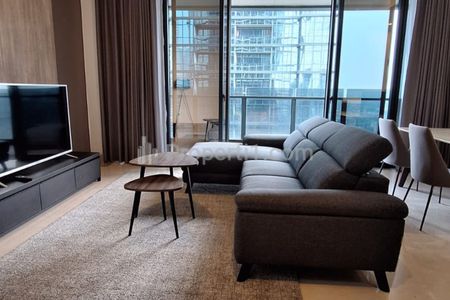 For Rent Apartment District 8 Senopati Sudirman SCBD Ashta Mall 2+1 BR 153sqm - Furnished, Close to MRT / Busway