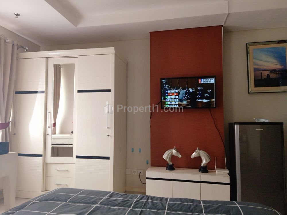Sewa Apartemen Cosmo Terrace Thamrin City Tipe Studio Full Furnished, Dekat Grand Indonesia, Plaza Indonesia, dan Menara BCA