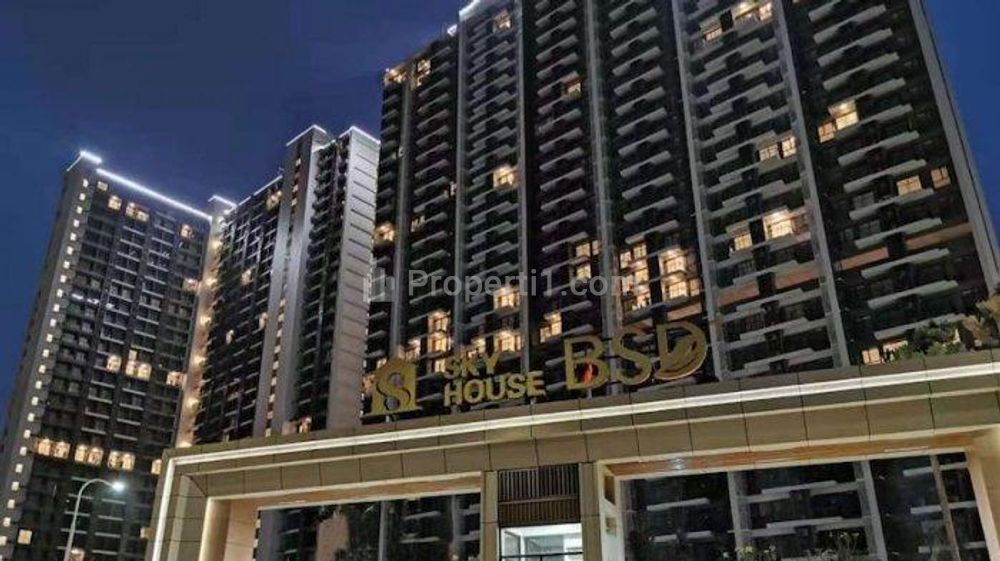 Dijual Unit Apartemen Sky House BSD - Studio Full Furnished