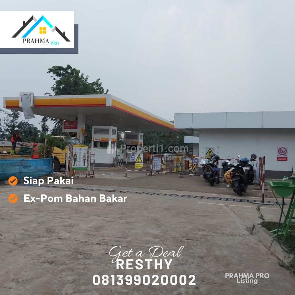 Disewakan Tanah Cocok untuk Tempat Usaha Lokasi Strategis di Daerah Limo Depok
