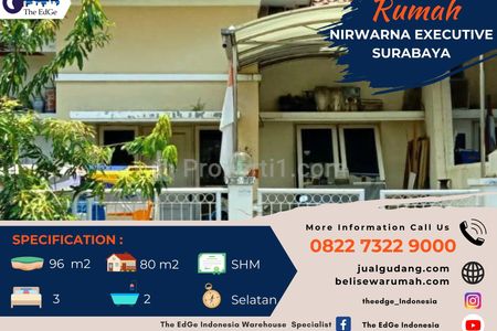 Jual Rumah Wonorejo Rungkut di Perum Nirwana Executive Surabaya - The EdGe