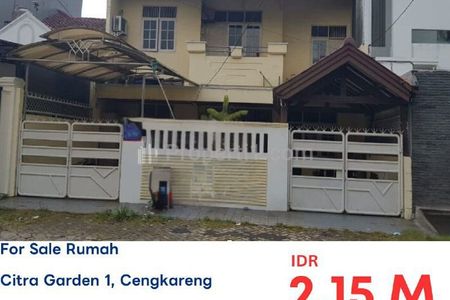 Jual Lelang Rumah MURAH di Citra Garden City 1 Jakarta Barat