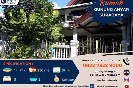 Jual Rumah 2 Lantai Gunung Anyar Harapan Surabaya - The EdGe