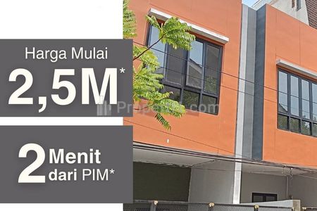 Dijual Rumah 3 Lantai Dekat Pondok Indah Mall Siap Huni di Kebayoran Lama Jakarta Selatan