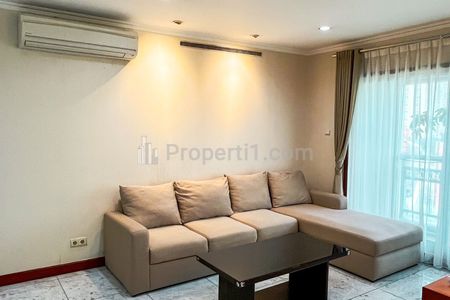 Disewakan Apartemen Pavilion Sudirman Jakarta Pusat - 2+1 Bedroom Full Furnished 115 m2