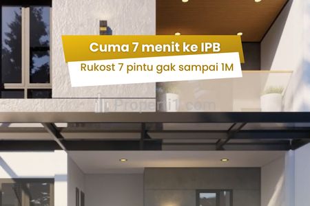 Rumah Kost Dijual di Dramaga Bogor Dekat IPB 7 Kamar Harga di Bawah 1 M