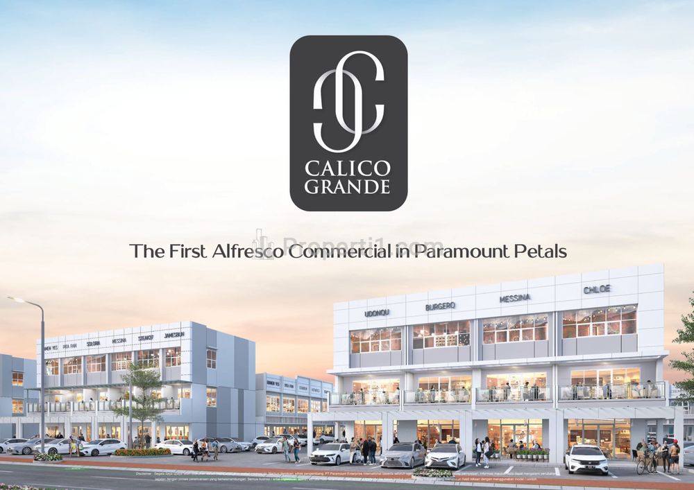 Dijual Ruko Harga Murah di Paramount Petals Tangerang
