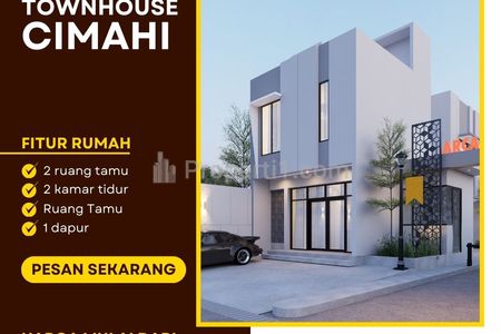 Dijual Rumah Mewah 2 Lantai di Jalan Utama Cimahi, Strategis Dekat Tol Baros