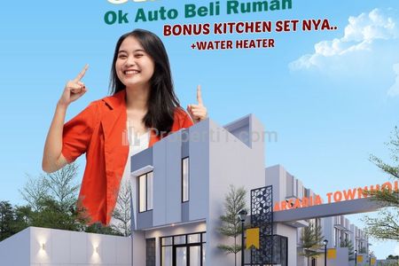 Jual Rumah di Cimahi Tengah, Perumahan Cipageran Cimahi 2 Lantai Harga 500 Jutaan Dekat RSUD Cibabat