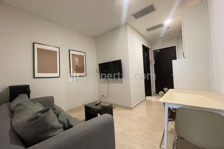 For Rent Apartemen Sudirman Suites, Bendungan Hilir Jakarta Pusat, 1 BR Furnished