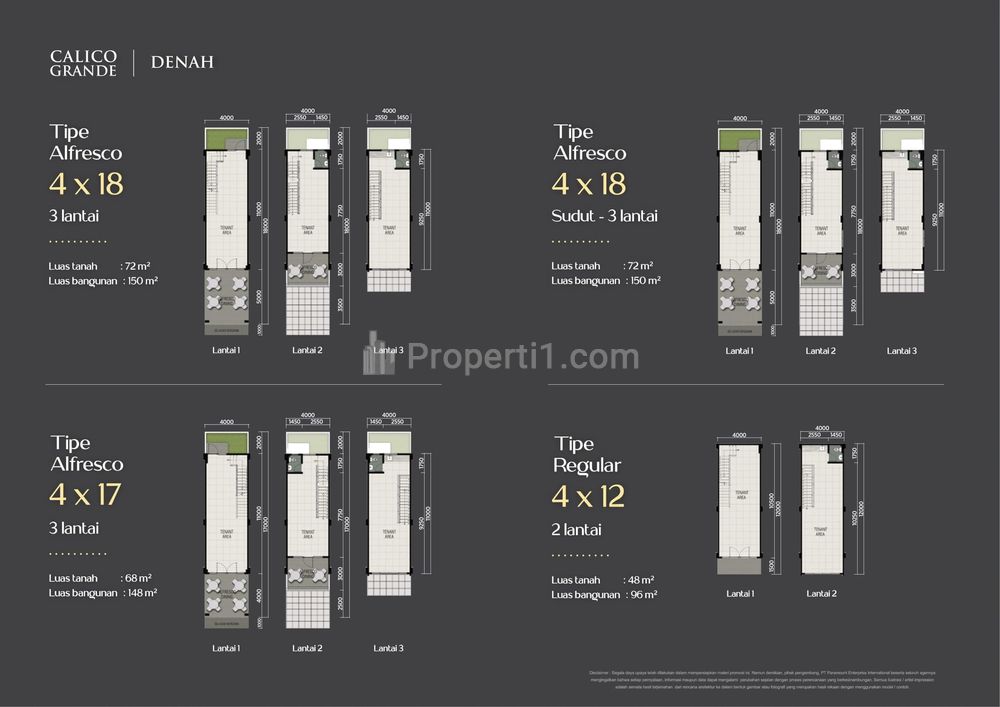 Dijual Ruko Harga Murah di Paramount Petals Tangerang