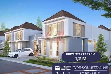 Dijual Rumah di Cluster Canna, Tangerang