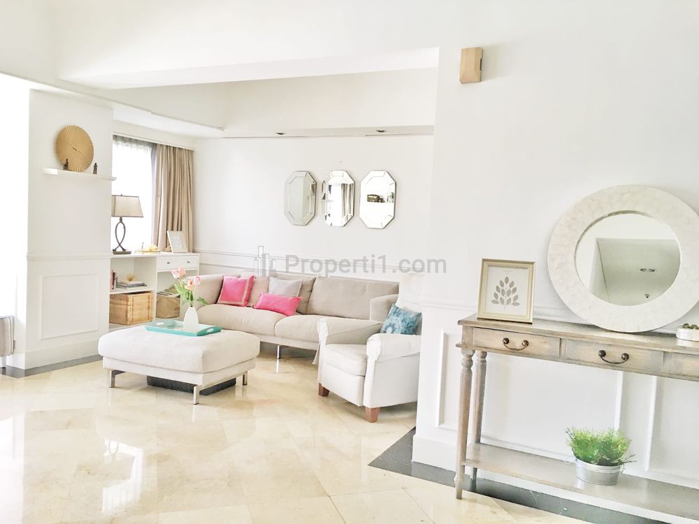 Dijual Apartemen Setiabudi Jakarta Selatan, 2+1 Bedroom, 159m2, Full Furnished, Unit Bagus