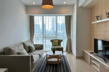 Sewa Apartemen Setiabudi Sky Garden – 2 BR 1 Bathroom Size 93 m2 Fully Furnished Lantai Rendah Lokasi Strategis