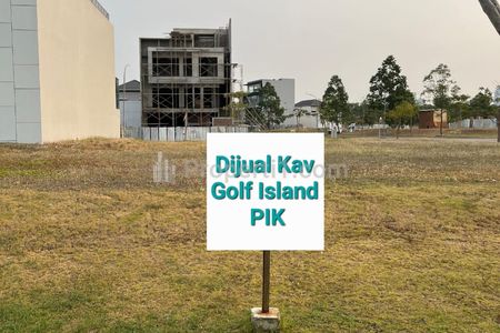 Dijual Tanah Kavling Sonata Lagoon di Golf Island Pantai Indah Kapuk PIK, Jakarta Utara