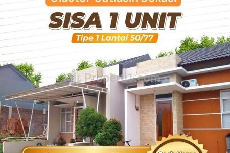 Jual Rumah Inden Cluster Jatiluhur Dekat Tol Jatiasih, Kota Bekasi