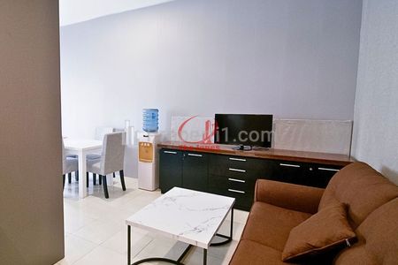 Sewa Apartemen Sudirman Park Jakarta Pusat - 2 Bedroom Fully Furnished, Dekat London School, Citywalk Sudirman, dan Stasiun MRT