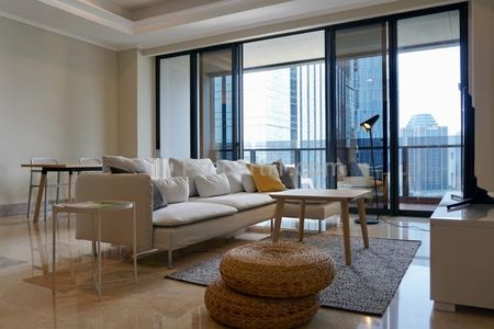 Sewa Apartemen District 8 Infinity Tower 3BR 105 m2 + Service Area Fully Furnished