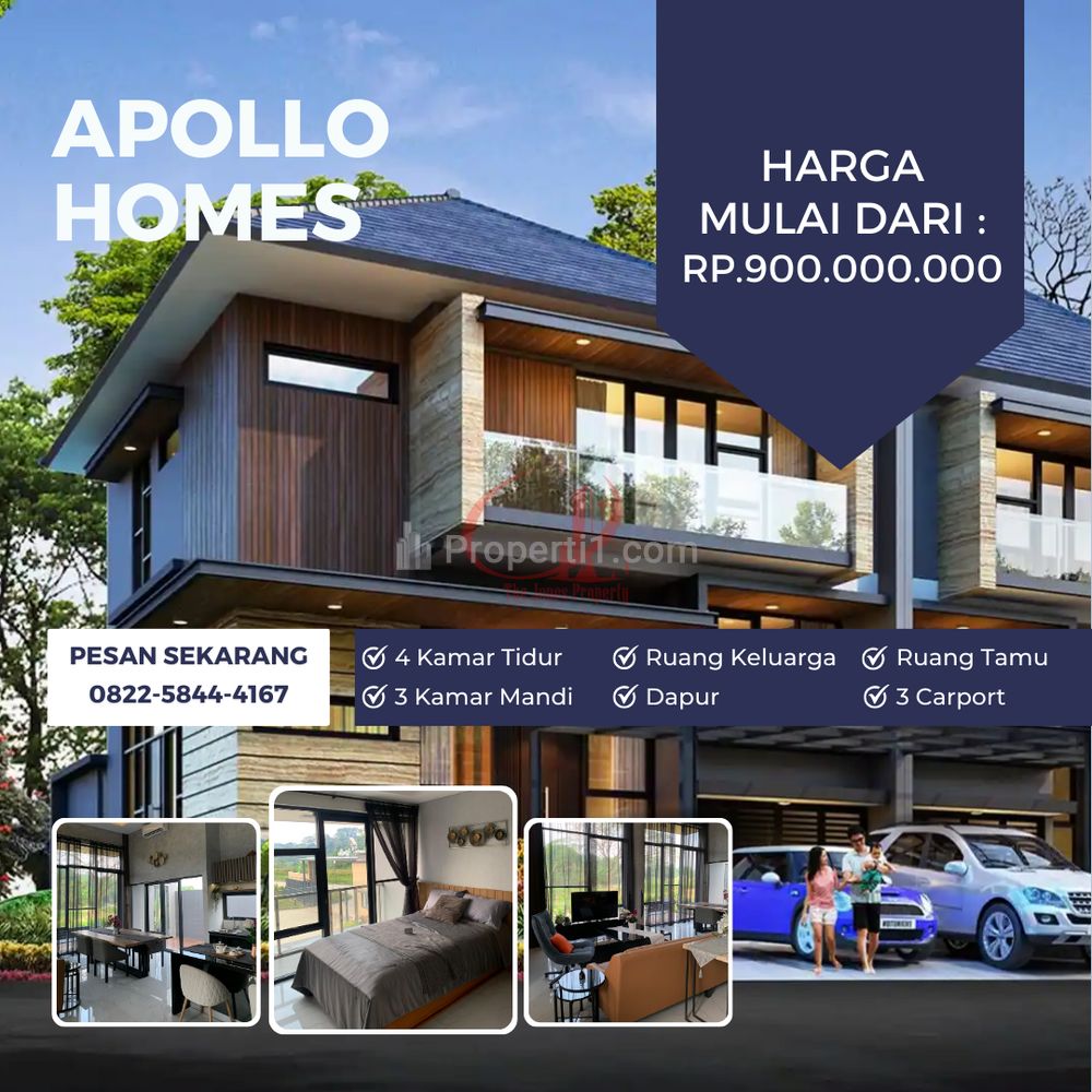 Dijual Rumah di Apollo Homes Tangerang