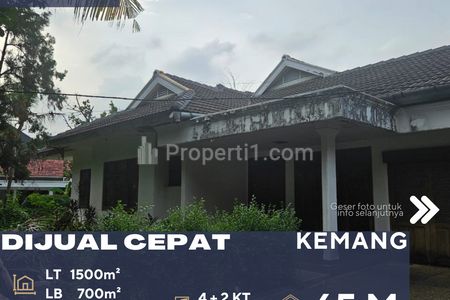 Jual Rumah Bagus Halaman Luas Dalam Komplek di Kemang Timur Jakarta Selatan