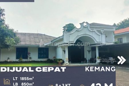 Jual Rumah Bagus Gaya Keraton Cocok untuk Hunian atau Townhouse di Kemang Jakarta Selatan