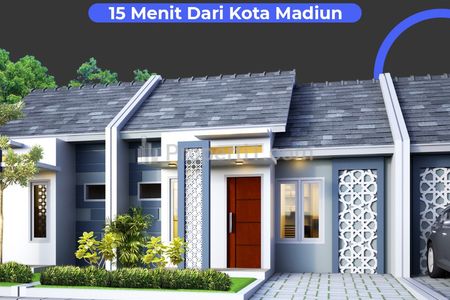 Dijual Rumah Syariah Madiun LT 90 m2 LB 46 m2, 5 Menit Pabrik Gula Pagotan Legalitas Lengkap